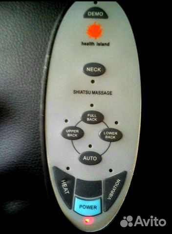 Массажное кресло с пультом и подогревом
