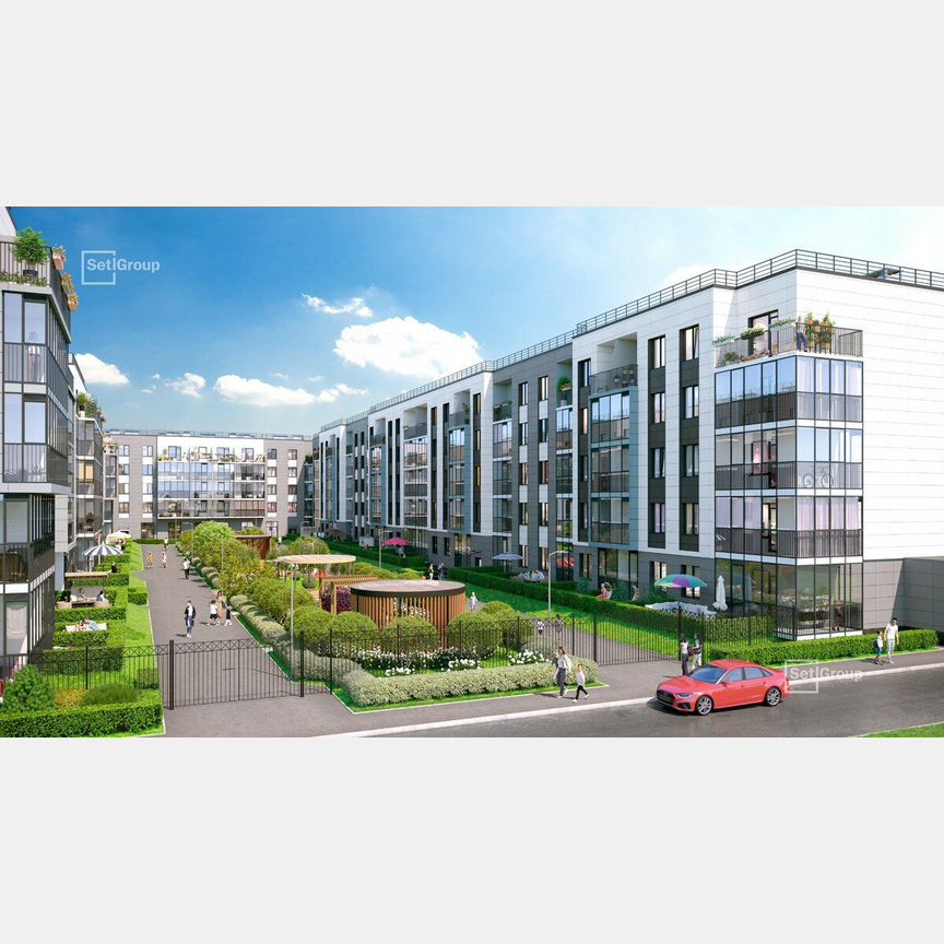 1-к. квартира, 32,4 м², 1/5 эт.