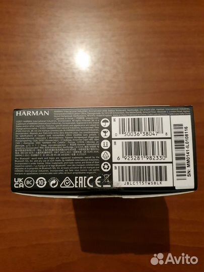 Беспроводные наушники JBL C115 TWS Black