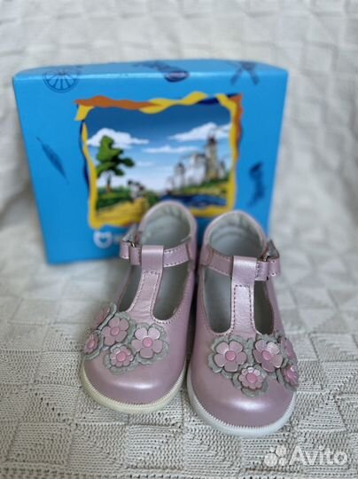 Туфли для девочки Котофей