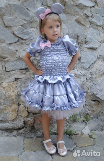 Костюм мышка рост 100-125 см