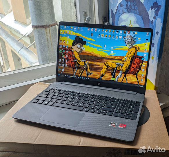 HP 15s-eq1349ur, Ryzen 4300u, M2 256gb, 16gb DDR4