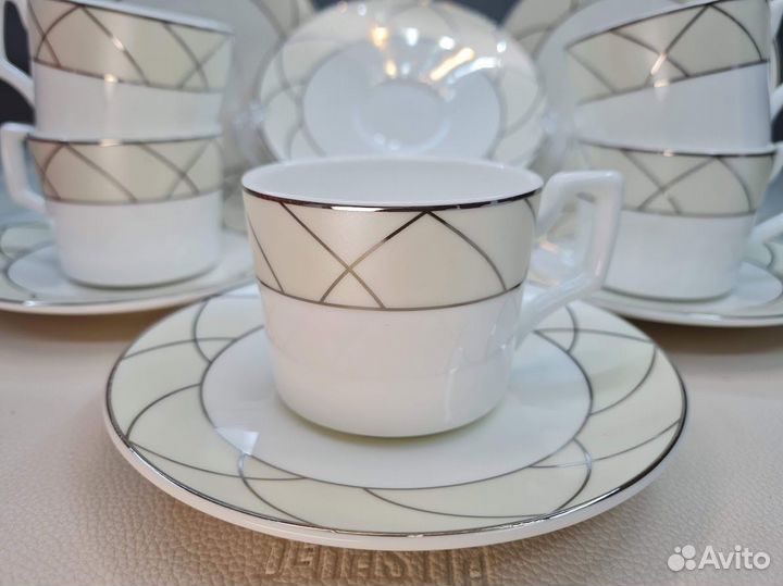 Кофейные пары pandora cream. Костяной фарфор