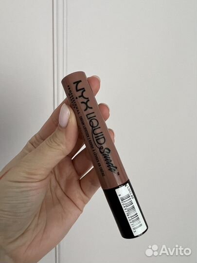 NYX liquid Suede губная помада
