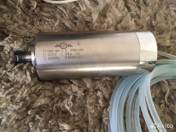 Шпиндель жидкостного охлаждения GDZ-80-1,5 ф80х188