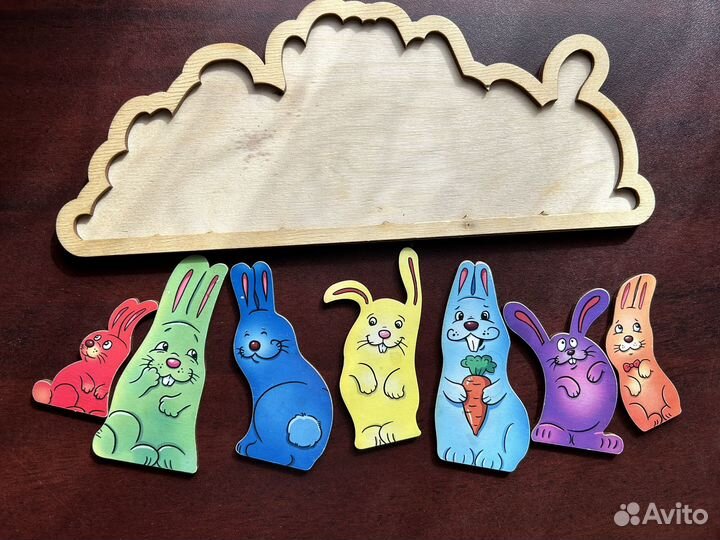 Деревянный пазл головаломка