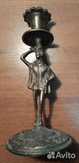 Подсвечник бронза СССР