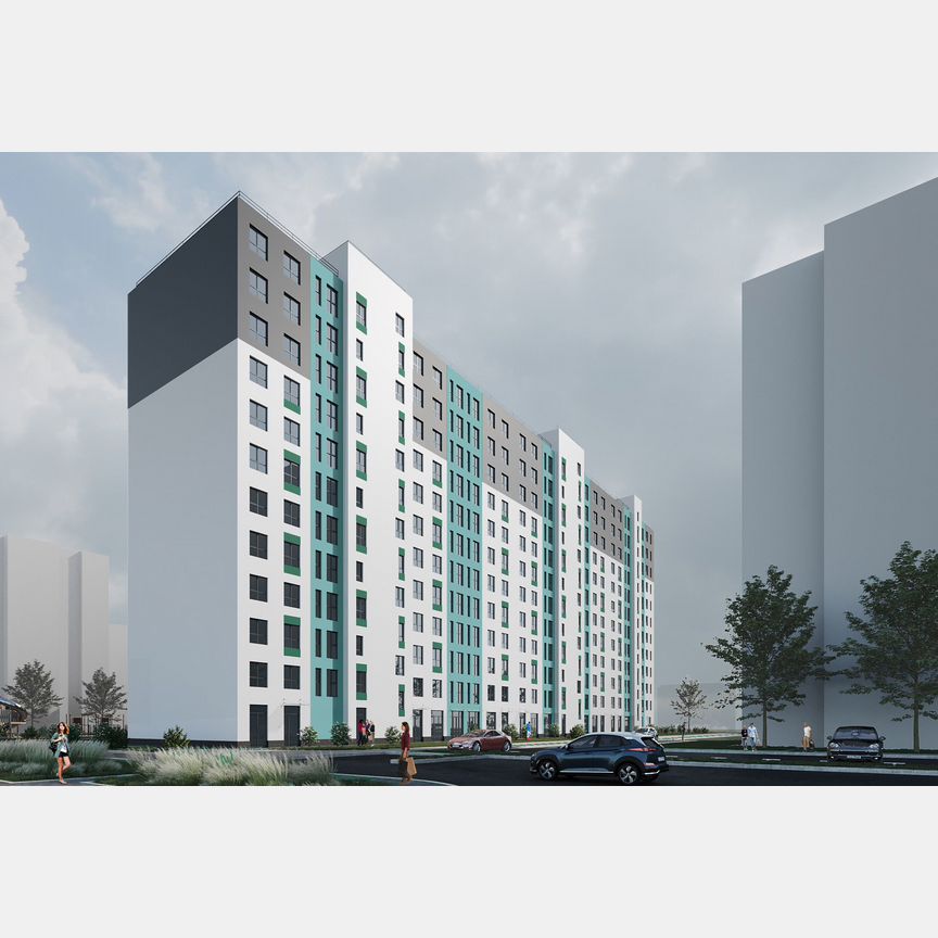 1-к. квартира, 33 м², 9/12 эт.