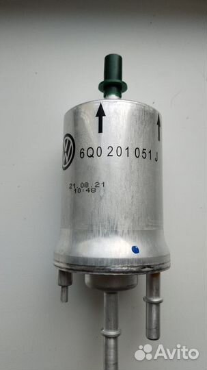 Фильтр топливный VAG POL 10 rapid 12 6Q0201051j
