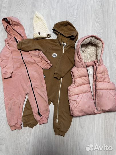 Пакет вещей на девочку 80-86
