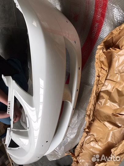 Бампер передний под спойлер Mitsubishi Lancer CS