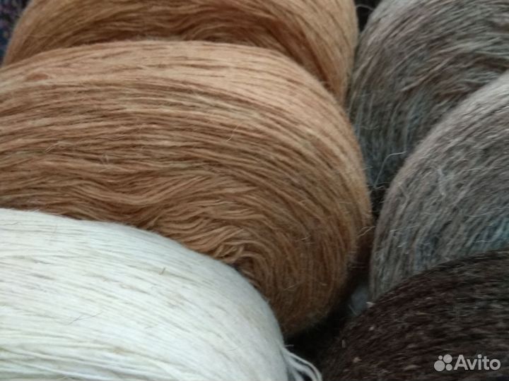 Пряжа рассказовская 100 шерсть