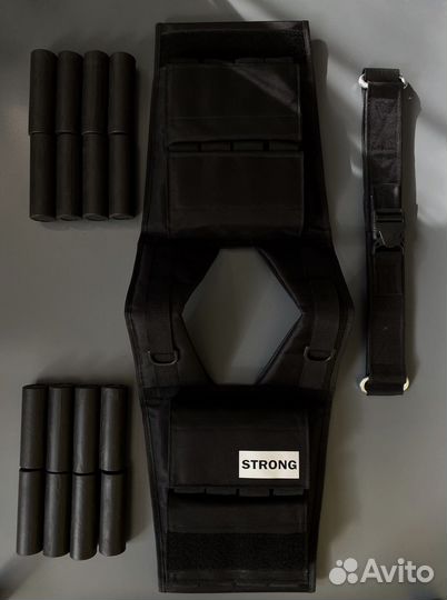 Жилет с утяжелителями 20 кг