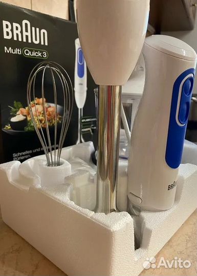 Погружной блендер Braun Multiquick 3 MQ3035