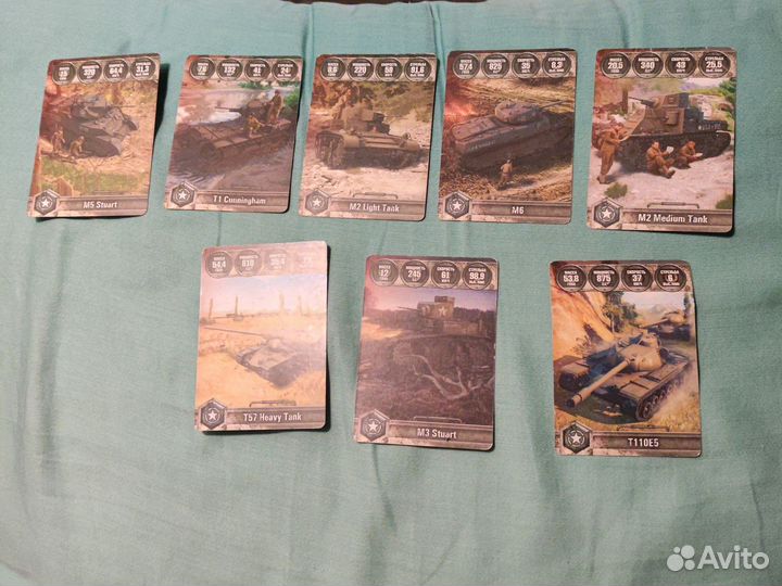 Карточки World of tanks