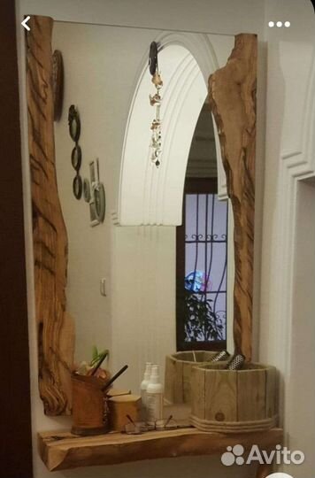 Авторская рама для зеркала из Карагача
