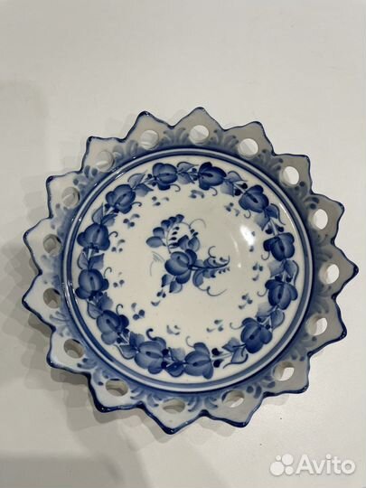 Фарфоровая посуда гжель