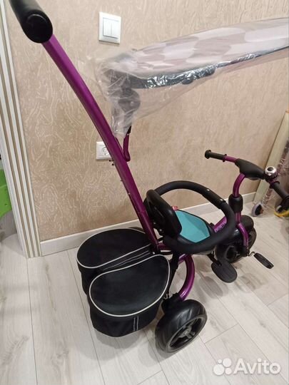 Детский трехколесный велосипед новый