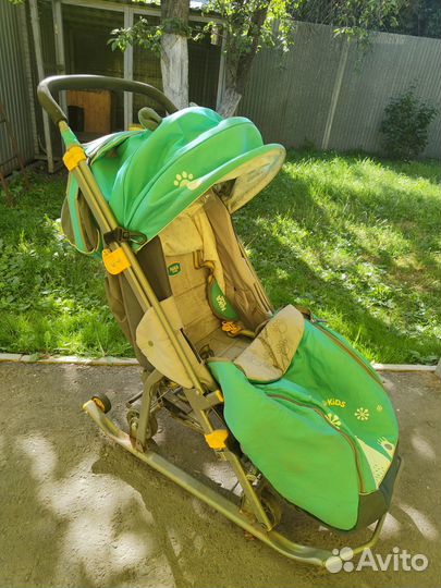 Санки-коляска