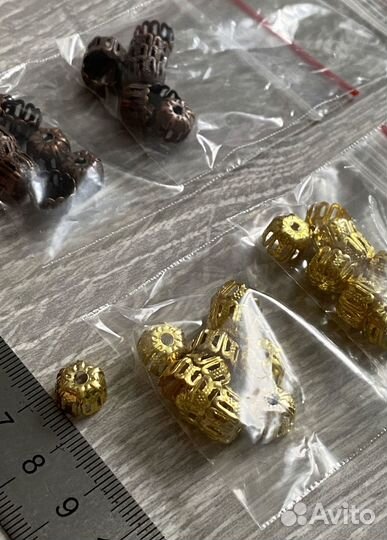 Фурнитура для бижутерии - концевик для шнура