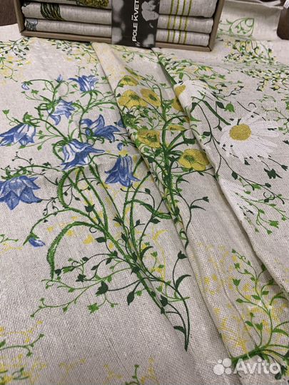 Полотенце кухонное лен набор и поштучно