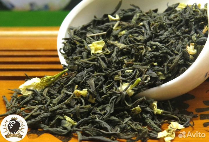 Зелёный чай с жасмином оптом