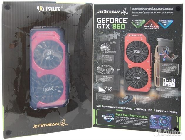 Видеокарта Palit GeForce GTX 960 2 GB