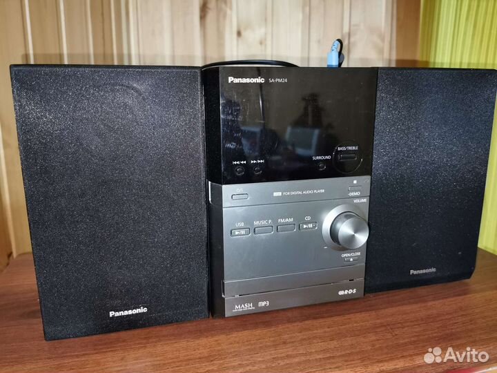 Музыкальный центр panasonic sa pm