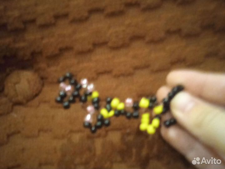 Лошадь из бисера