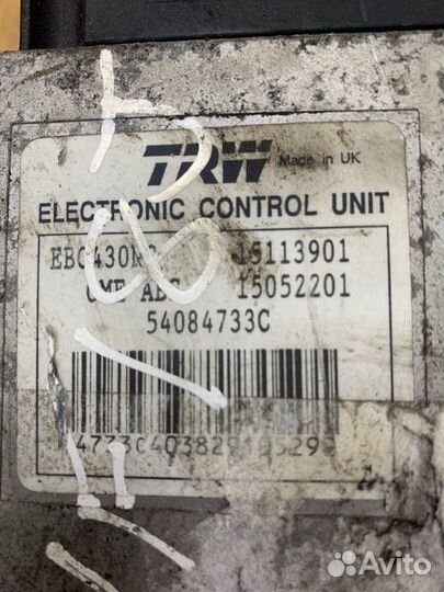 Блок abs Opel Vectra C Z18XE