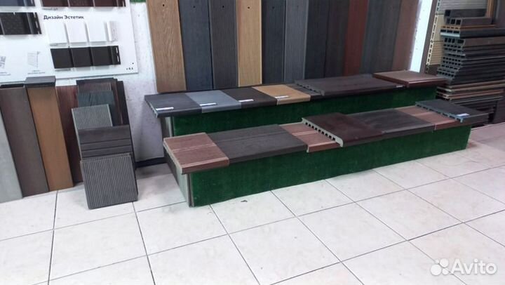 Террасная доска из дпк, ограждения, ступени