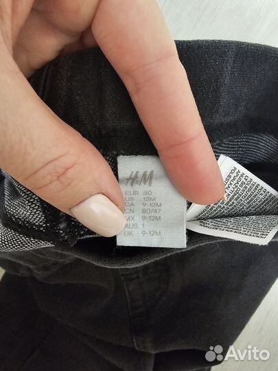 Брюки джеггинсы штаны для малыша 80 размер hm
