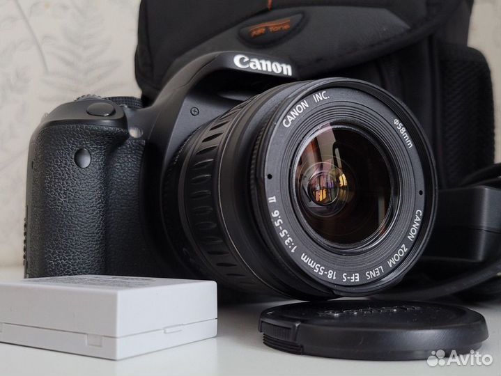 Зеркальный фотоаппарат Canon 600D Kit Отличный