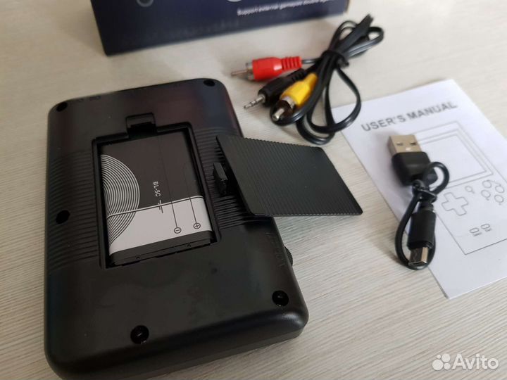 Ручная Приставка Game Box 8-bit 400игр +аv выход