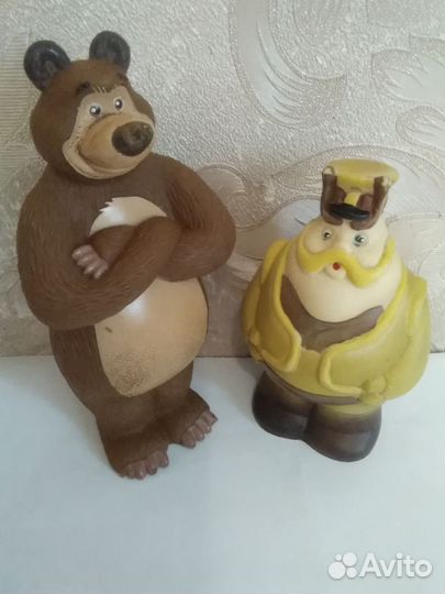 Резиновые игрушки из мультиков