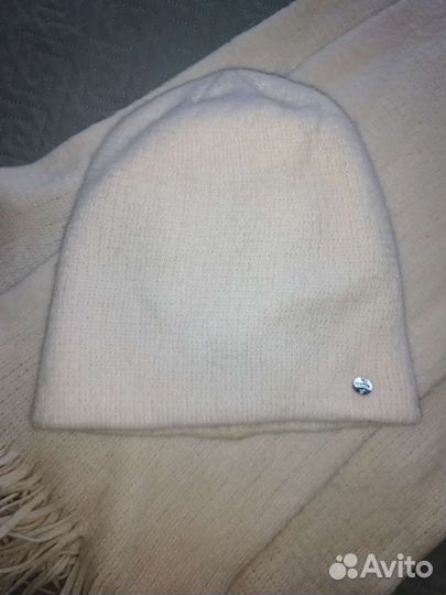 Шапка и шарф женский