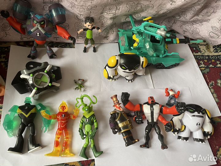 Фигурки ben 10 Бентен Бен10 Набором