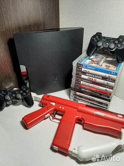Sony Playstation 3 Slim + много игр