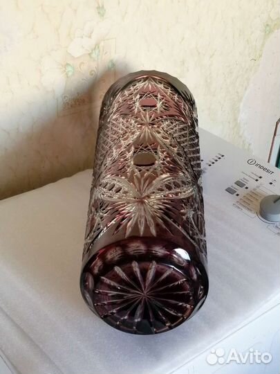 Большая ваза СССР. Н-45 см. Толщ. 1,5 см. 5,4 кг