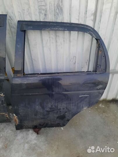 Дверь задняя левая daewoo matiz