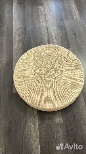 Подушка пуф ротанг для йоги