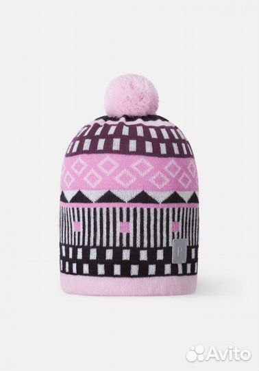 Шапка-бини Reima Tipla Розовая 52