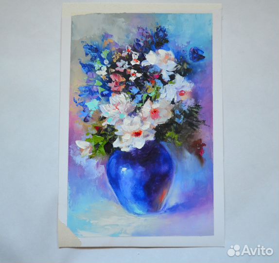 Картины маслом разные 20х30 см