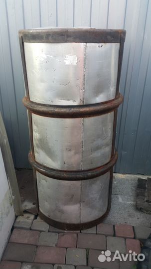 Бочка алюминиевая бу