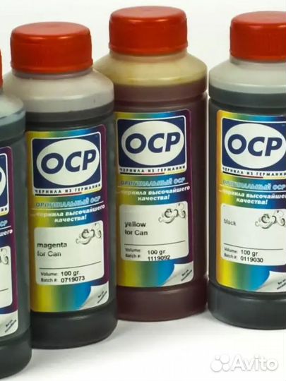 Чернила OCP для принтеров Canon pixma