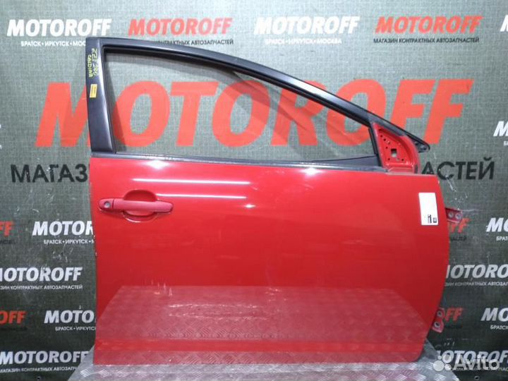 Дверь передняя R Калдина ZZT240 темная А399