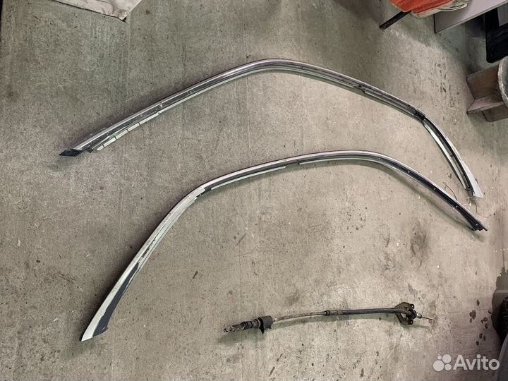 Молдинги боковые honda integra DB6