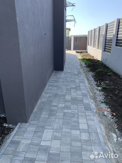 Укладка тротуарной плитки