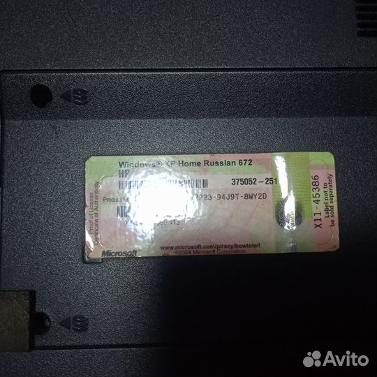 Продам ноутбук hp Compaq nx6125