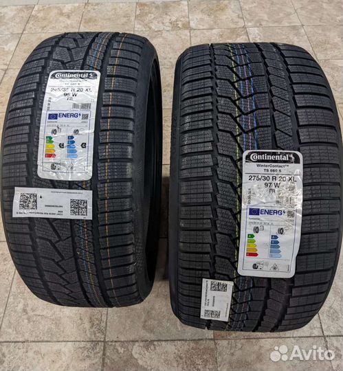 Continental ContiWinterContact TS 860S 245/35 R20 и 275/30 R20